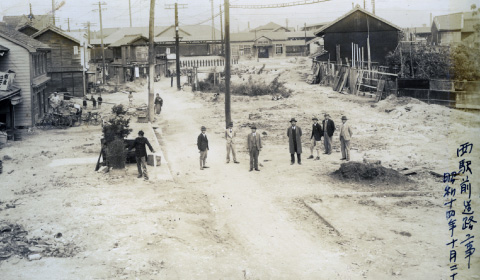 藤城建設の歴史 工事写真